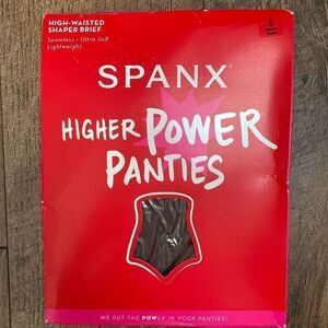 SPANX Higher Power Panties High Waisted Shaper Brief in Chestnut Brown Women’s S